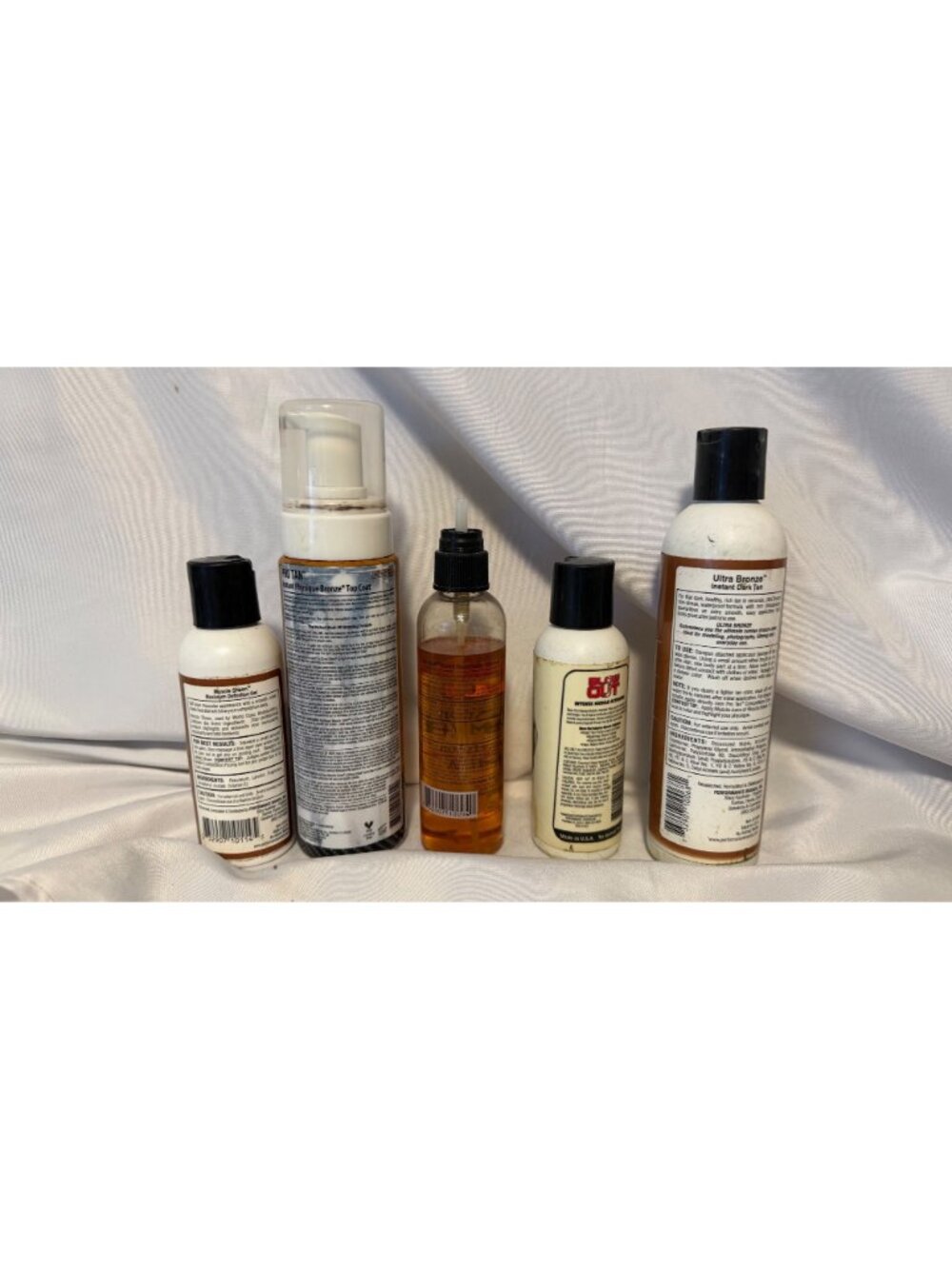 Vintage Pro Tan Ultra Bronze Blow Out & Muscle Sheen Tanner Lot Pre-Owned Mixed - Picture 10 of 10